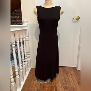 Elegant Black Sleeveless Dress